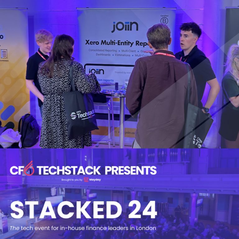 Joiin at Stacked 2024, hosted by CFO Techstack